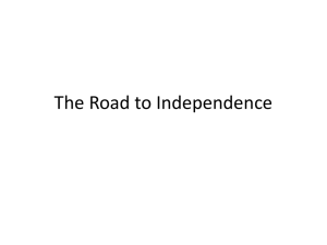 APUS The Road to Independence