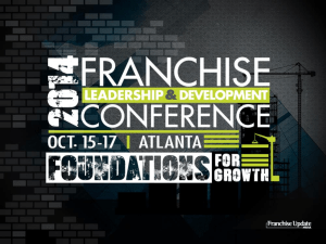 Franchise 2014 BO - Franchise Leadership & Development