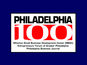 Philadelphia 100® winners are selected based on three year
