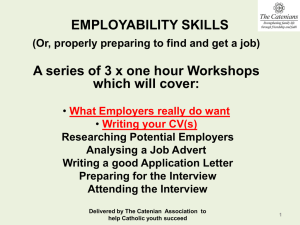 Employability Skills Workshop-1 [FINAL]