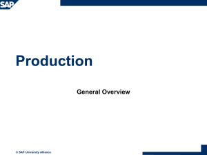 Intro to Production Presentation
