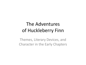 The Adventures of Huckleberry Finn