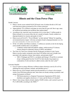 Illinois and the Clean Power Plan