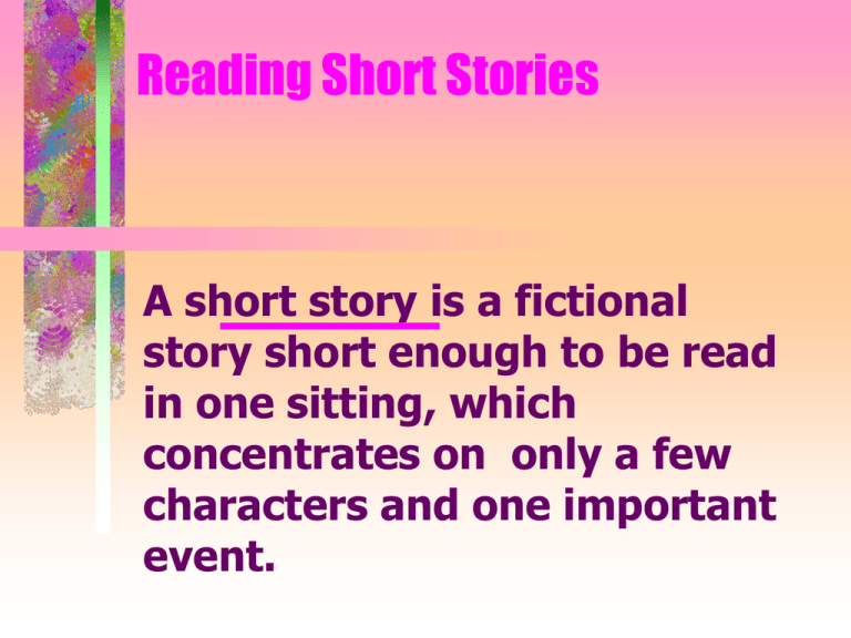 elements-of-a-short-story