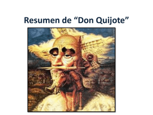 Resumen de “Don Quijote”
