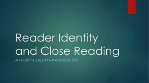 Close Reading