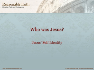 08 Who is Jesus