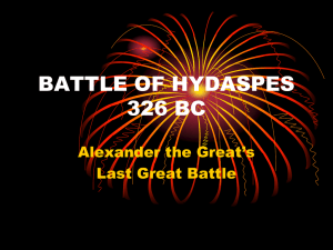 battle of hydaspes 326 bc