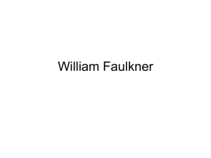 William Faulkner - andersonenglish