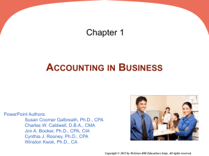 The accounts involved are - McGraw Hill Higher Education
