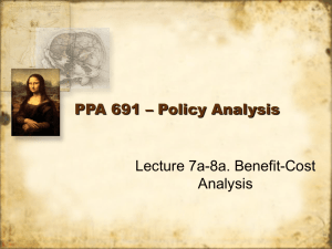 PPA 691 – Policy Analysis