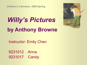 Willy's Pictures / Anthony Browne