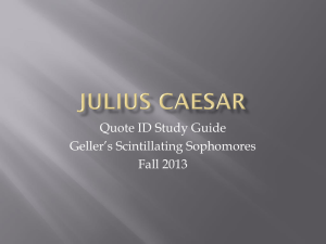 Julius Caesar quote id