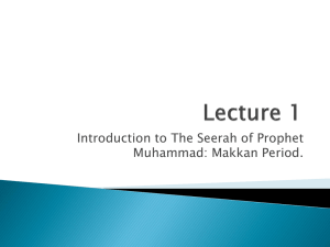 Lecture One Powerpoint