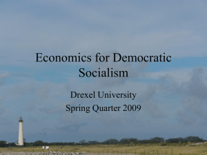 Lecture 1 - The Economics Network