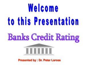 What is Credit Rating?