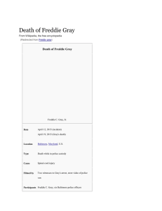 Death of Freddie Gray