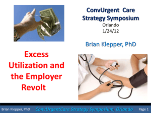 ConvUrgentCare Strategy Symposium, Orlando