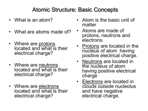 Electrons in Energy Level