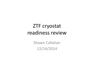 ZTF_cryostat_readiness_review