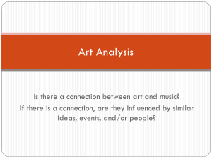 Art analysis Powerpoint