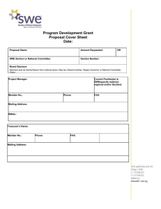 PDG Proposal Format with Cover Sheet