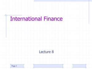 Chapter 10 Financing The Global Firm