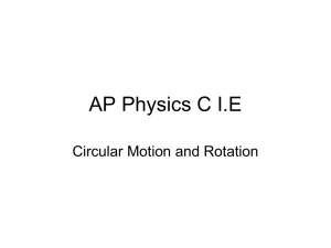 AP Physics C IE