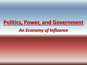 Politics, Power, and Government