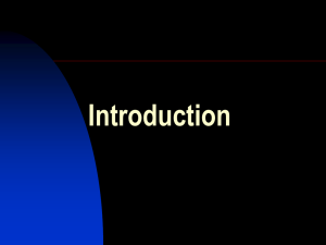 Introduction