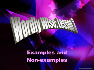 Wordly Wise: Lesson 3