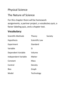 Physical Science 1