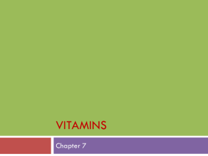 Vitamins- Fall 13 - Resource Sites