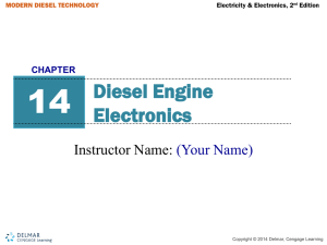Diesel Engine Electonics