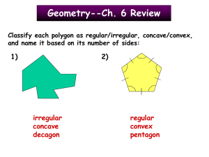 Geometry--Ch. 11 Review