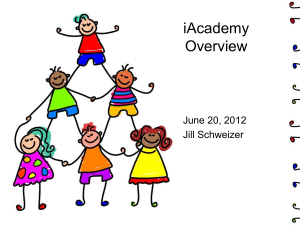 Jill Schweizer iPod and iPad Presentation June 20