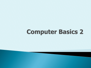 Computer Basics 2