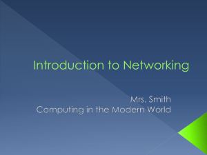 8.1 Networking PowerPoint part 1