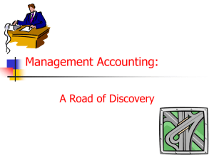 Management Accounting - California State University, Sacramento