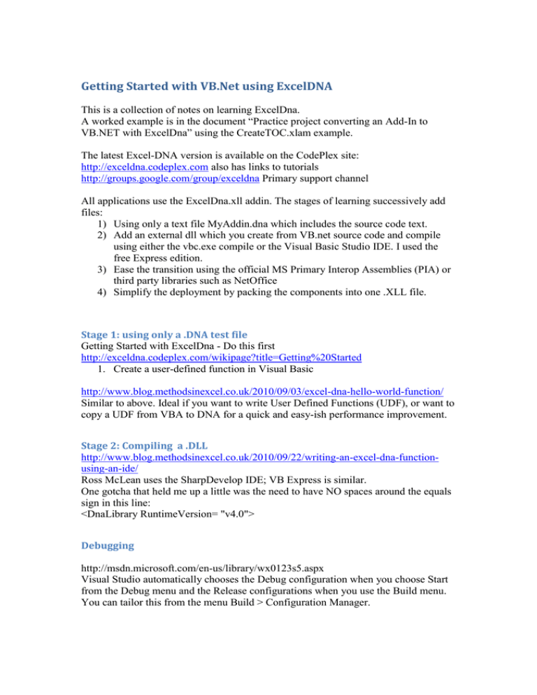 running visual basic for excel 2010