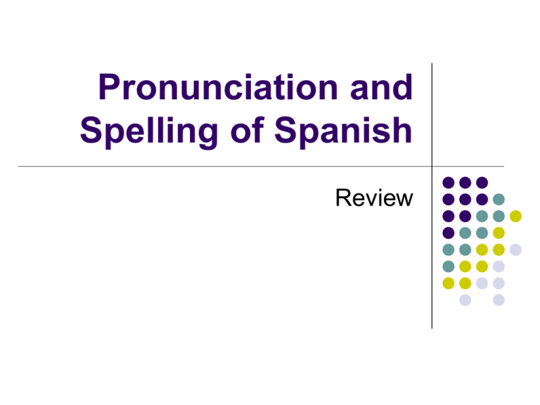 How Are Letters Pronounced In Spanish