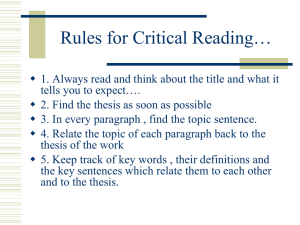 Rules for Critical Reading… - Auzenne's Government Course Site