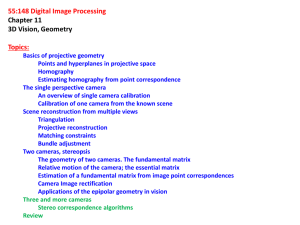 3D Vision Geometry