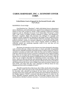 Carol Barnhart, Inc. v. Economy Cover Corp.