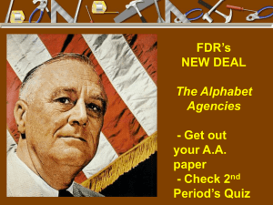 FDR New Deal