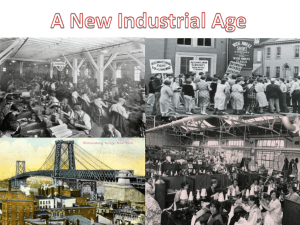 a new industrial age
