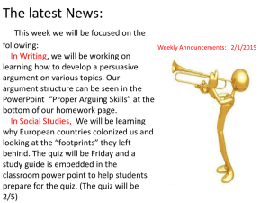 Weekly News from 105 (HAS INTRAMURAL