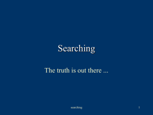 Searching