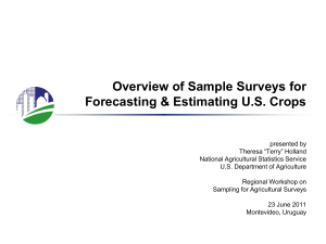 Crop Yield Surveys