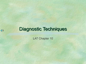Diagnostic Techniques